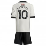Günstige Fußballtrikots Manchester United Rashford 10 Kinder 3rd trikot 2024-25 Kurzarm